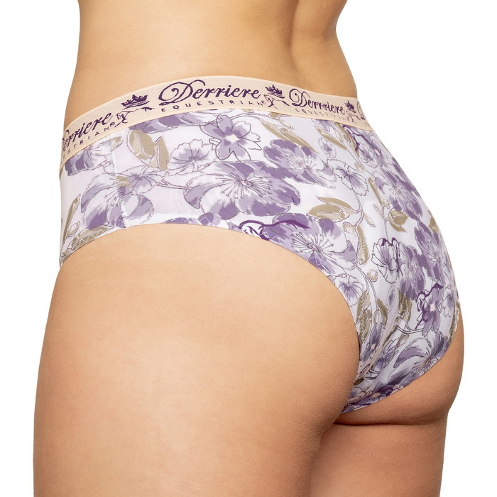 2022 Derriere Equestrian Limited Edition Performance Padded Panty DEPPPFS - Floral